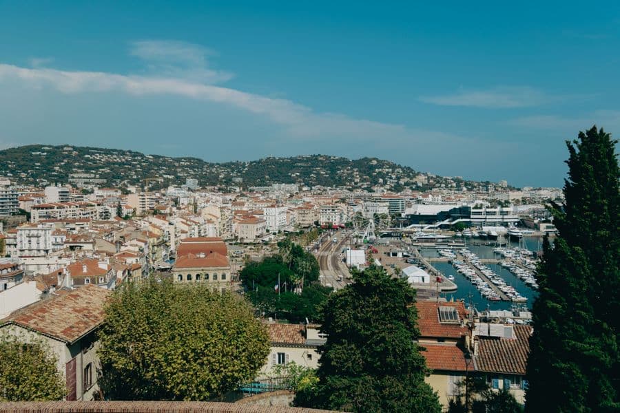 A view of Cannes